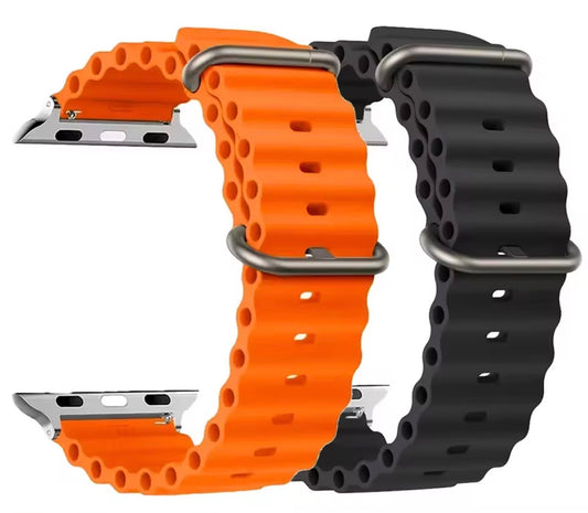 Ocean Silicone Band for OG & Apple Watch