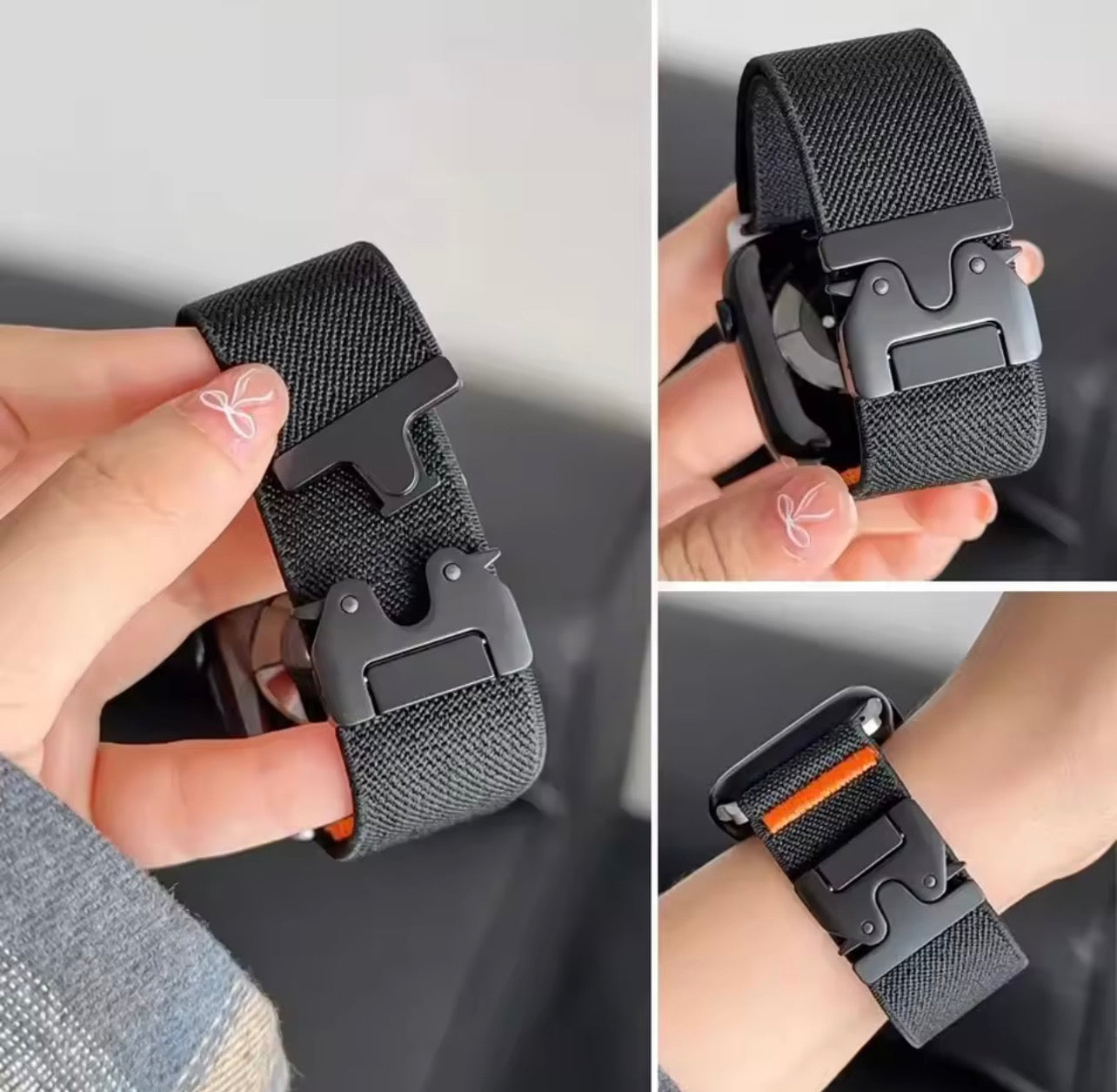 Stretch Nylon Band for OG & Apple Watch