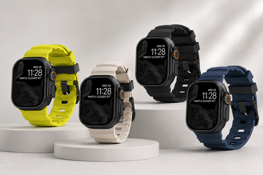 Rugged Silicone Sport Band for OG & Apple Watch